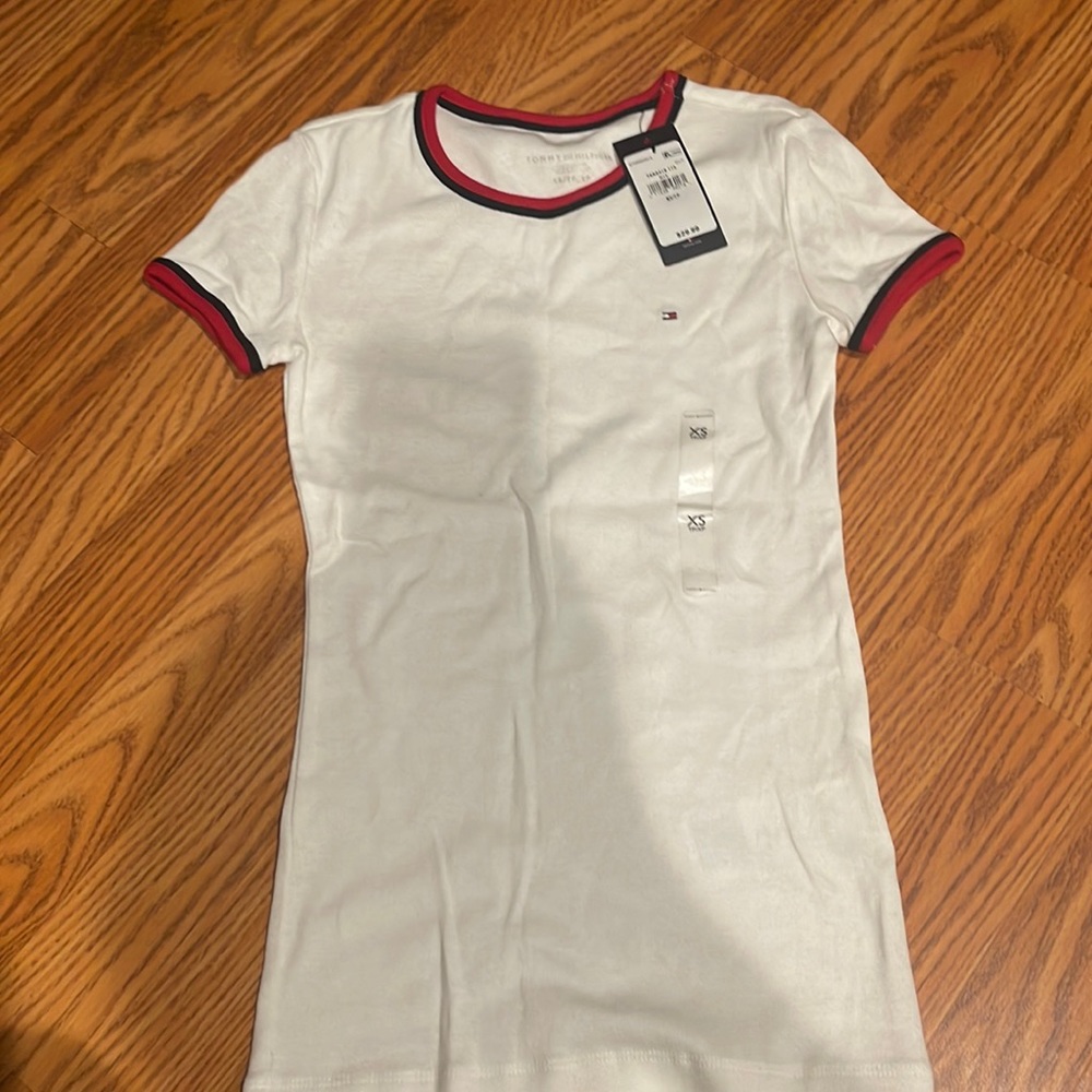 Women’s white tee